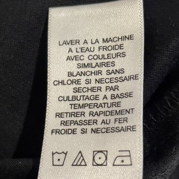 Laundry by Shelli Segal Black Straight Leg Cotton Trouser Dress Pants 6 - Picture 11 of 13